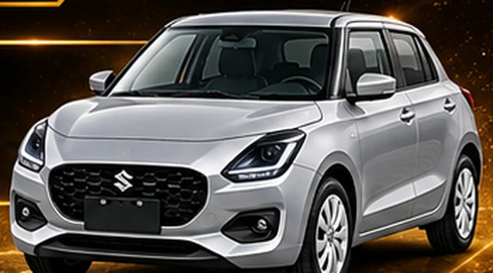 Suzuki Swift gris, 4to premio